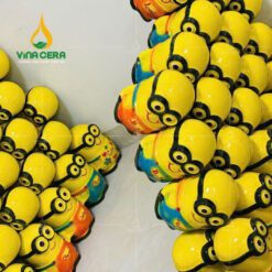 Ống heo gốm sứ Bát Tràng Hình Minion Cực Đẹp HD 039724 Ống heo gốm sứ Bát Tràng Hình Minion Cực Đẹp HD 039724