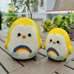Ống heo tiết kiệm Chim Cánh Cụt - Ống Heo In logo quà tặng HD0 29724 Ống heo tiết kiệm Chim Cánh Cụt - Ống Heo In logo quà tặng