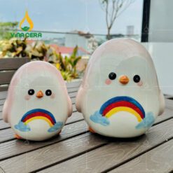 Ống heo tiết kiệm Chim Cánh Cụt - Ống Heo In logo quà tặng HD0 29724 Ống heo tiết kiệm Chim Cánh Cụt - Ống Heo In logo quà tặng