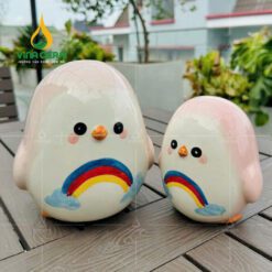 Ống heo tiết kiệm Chim Cánh Cụt - Ống Heo In logo quà tặng HD0 29724 Ống heo tiết kiệm Chim Cánh Cụt - Ống Heo In logo quà tặng