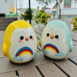 Ống heo tiết kiệm Chim Cánh Cụt - Ống Heo In logo quà tặng HD0 29724 Ống heo tiết kiệm Chim Cánh Cụt - Ống Heo In logo quà tặng