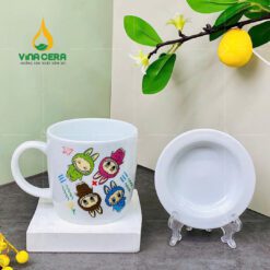 Quà Tặng Ly Sứ cốc sứ cho trường mầm non Quà Tặng Ly Sứ cốc sứ cho trường mầm non