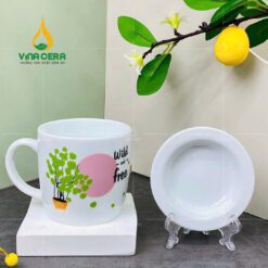 Quà Tặng Ly Sứ cốc sứ cho trường mầm non Quà Tặng Ly Sứ cốc sứ cho trường mầm non