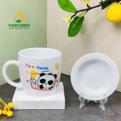 Quà Tặng Ly Sứ cốc sứ cho trường mầm non Quà Tặng Ly Sứ cốc sứ cho trường mầm non