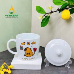 Quà Tặng Ly Sứ cốc sứ cho trường mầm non Quà Tặng Ly Sứ cốc sứ cho trường mầm non