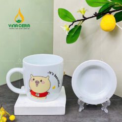 Quà Tặng Ly Sứ cốc sứ cho trường mầm non Quà Tặng Ly Sứ cốc sứ cho trường mầm non
