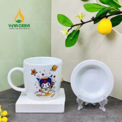 Quà Tặng Ly Sứ cốc sứ cho trường mầm non Quà Tặng Ly Sứ cốc sứ cho trường mầm non
