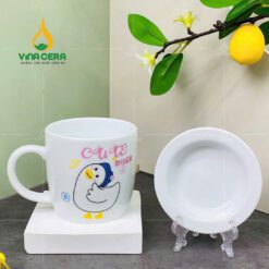 Quà Tặng Ly Sứ cốc sứ cho trường mầm non Quà Tặng Ly Sứ cốc sứ cho trường mầm non