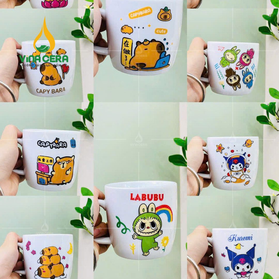 Quà Tặng Ly Sứ cốc sứ cho trường mầm non (4) Quà Tặng Ly Sứ cốc sứ cho trường mầm non