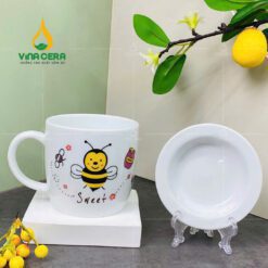 Quà Tặng Ly Sứ cốc sứ cho trường mầm non Quà Tặng Ly Sứ cốc sứ cho trường mầm non
