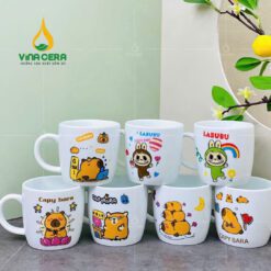 Quà Tặng Ly Sứ cốc sứ cho trường mầm non Quà Tặng Ly Sứ cốc sứ cho trường mầm non