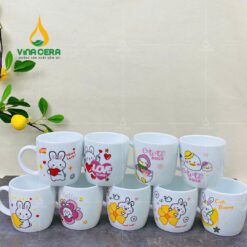 Quà Tặng Ly Sứ cốc sứ cho trường mầm non Quà Tặng Ly Sứ cốc sứ cho trường mầm non