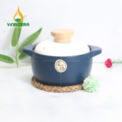Nồi Hầm Gốm Sứ Hàn Quốc Xanh Cổ Vịt - NS 092402 Nồi Hầm Gốm Sứ Hàn Quốc Xanh Cổ Vịt