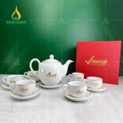 Ấm Chén Quà Tặng Bát Tràng In logo AC-0210324 (6)