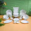 Chén Đĩa Bát Tràng Vẽ Tay Hoa Sen Xanh - BBA 102408 Chén Đĩa Bát Tràng Vẽ Tay Hoa Sen Xanh - BBA 102408
