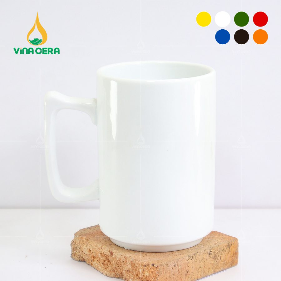 Cốc Bia Quai Vuông (1) Cốc Bia Quai Vuông