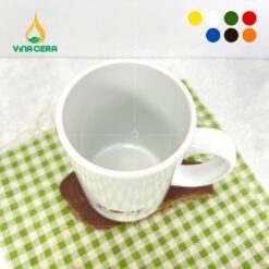 Cốc Bia Trắng Lớn Quai C LS-03102124