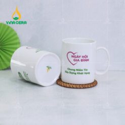 Ly Sứ Trắng Dáng Trụ Quai C (9)