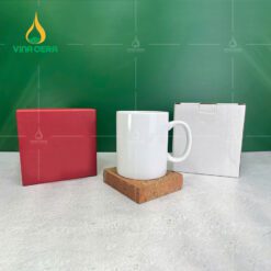 Ly Sứ Trắng Dáng Trụ Quai C (9)
