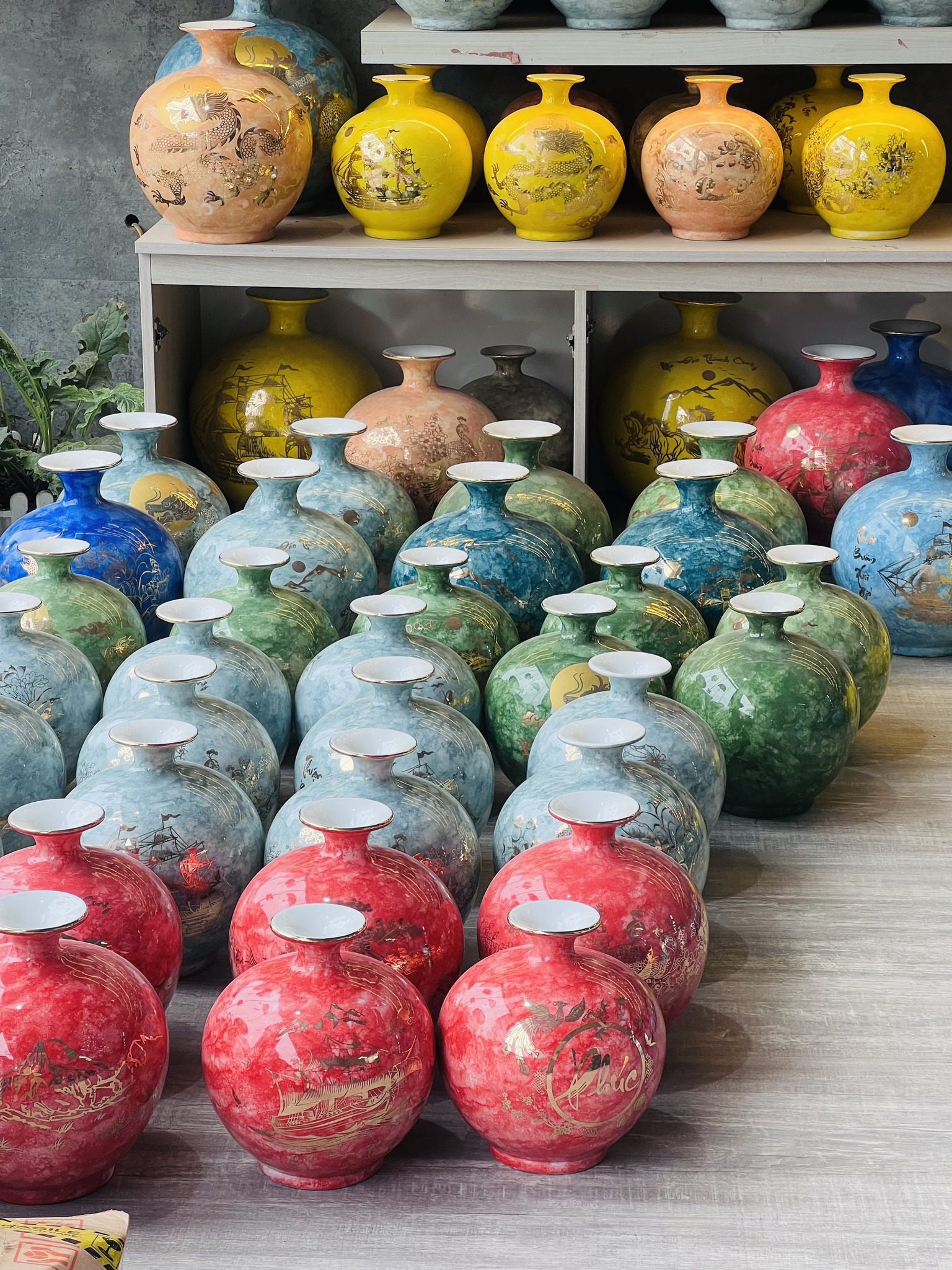 Catalogue Mẫu Bình Hút Lộc Mới Nhất + Báo Giá Bình Hút Lộc Bát Tràng Xưởng sản xuất bình hút lộc (11)