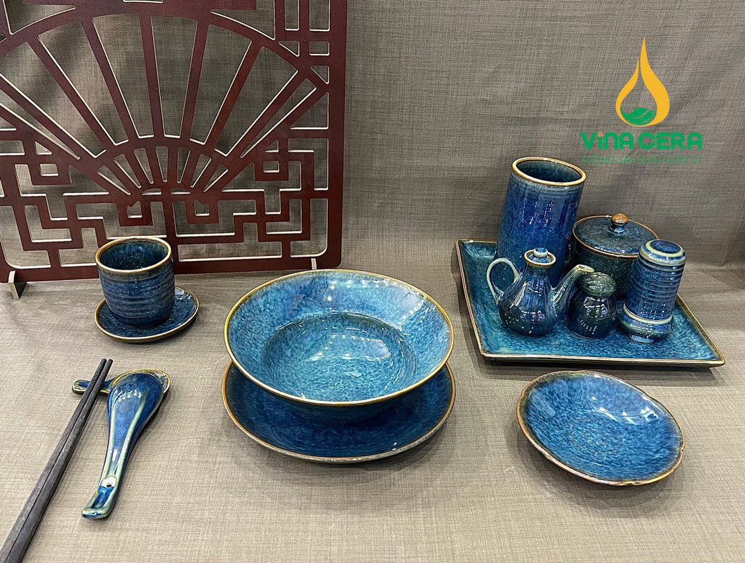 Tô Bát Phở Men Hỏa Biến Dùng Cho Quán Ăn - TS 102403 Tô bát phở men hỏa biến dùng cho quán ăn