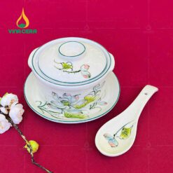 Bát nắp - Thố chưng yến dung tích 300ml TCY0111724 Bát nắp - Thố chưng yến dung tích 300ml TCY0111724