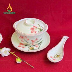 Bát nắp - Thố chưng yến dung tích 300ml TCY0111724 Bát nắp - Thố chưng yến dung tích 300ml TCY0111724