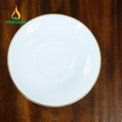 Bộ Ấm Trà Mẫu Đơn Vẽ Vàng VN AC 42