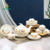 Bộ Ấm Trà Phượng Hoàng Vàng Kim VN AC 45 Bộ Ấm Trà Phượng Hoàng Vàng Kim