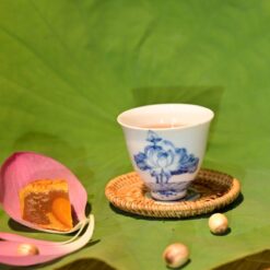 Ly trà sứ An Thổ Túc dáng cao -Vẽ thủ công Ly trà sứ An Thổ Túc dáng cao -Vẽ thủ công