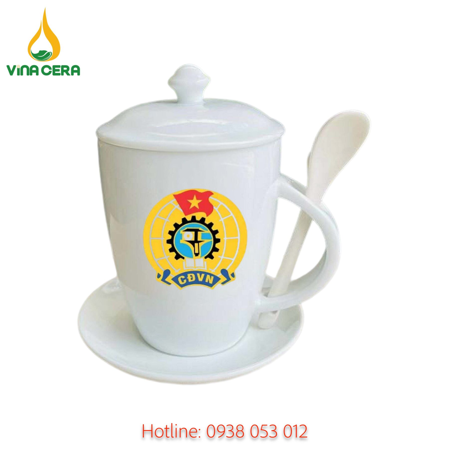 Gợi Ý Quà tặng công đoàn: Ý nghĩa và lựa chọn phù hợp ly sứ in logo - quà tặng công đoàn