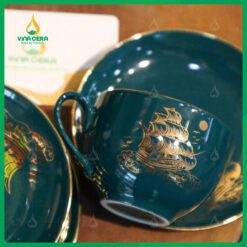 Bộ Ấm Chén In logo Kỷ Niệm Cơ Quan AC-0472625 Bộ Ấm Chén In logo Kỷ Niệm Cơ Quan AC-0472625