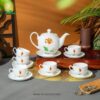 Bộ ấm trà Bát Tràng Minh Long Hồng Liên bo-am-tra-bat-trang-minh-long-hong-lien