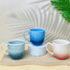 Ly sứ Bát Tràng đáy tròn men loang cao cấp in logo làm quà tặng doanh nghiệp B2B