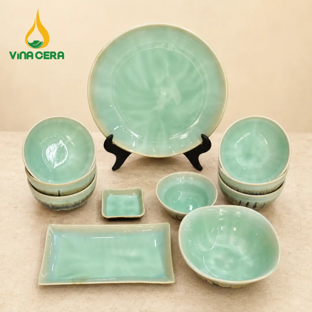 bo-bat-dia-men-hoa-bien-xanh-ngoc-hai-to-sau-vinacera-04 Bo Bat Dia Men Hoa Bien Xanh Ngoc Hai To Sau Vinacera 04
