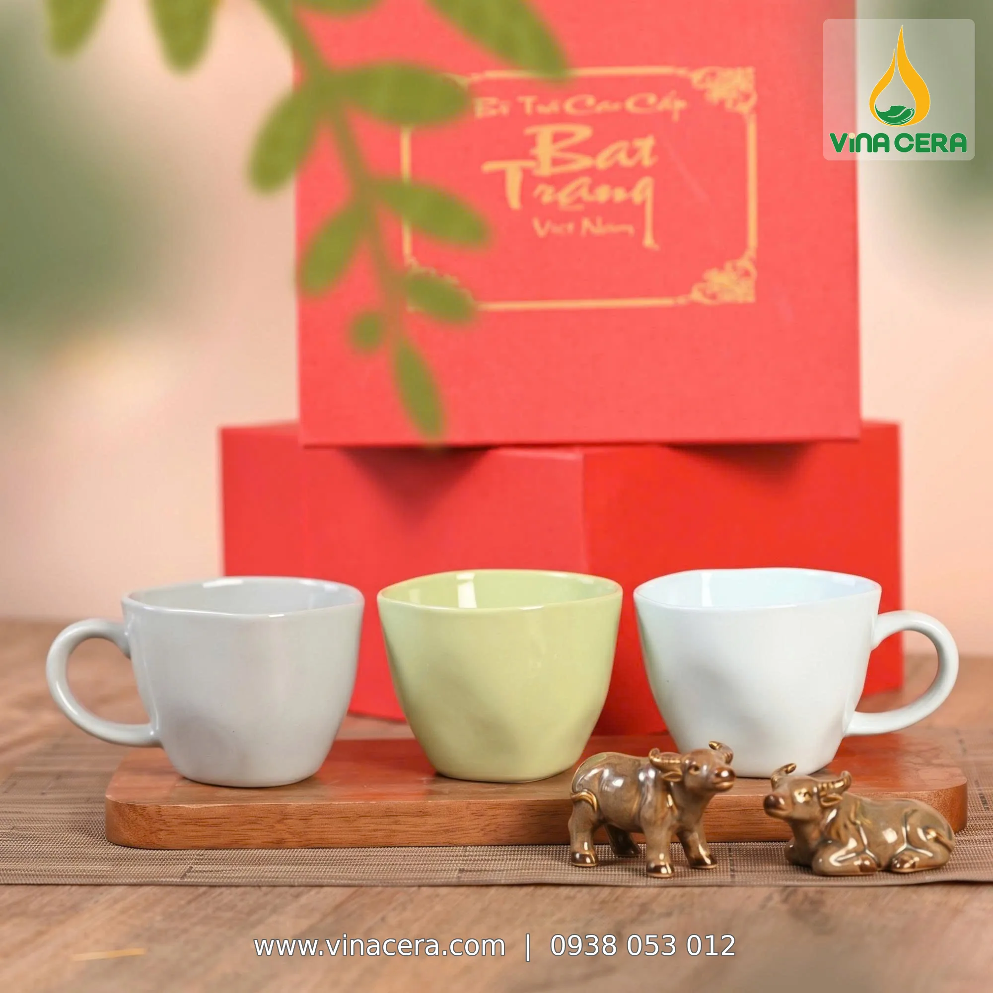Ly Tách Sứ Cappuccino Bát Tràng Nhiều Màu 180ml – LS0111724