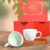 Ly Tách Sứ Cappuccino Bát Tràng Nhiều Màu 180ml – LS0111724 ly tach su cappuccino men xanh ngoc trang 180ml bat trang 2 Ly Tách Sứ Cappuccino Bát Tràng Nhiều Màu 180ml – LS0111724