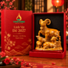 Bộ Tượng Dê Gia Đình Gốm Sứ 2027 | Vinacera Bộ Tượng Dê Gia Đình Gốm Sứ Vinacera