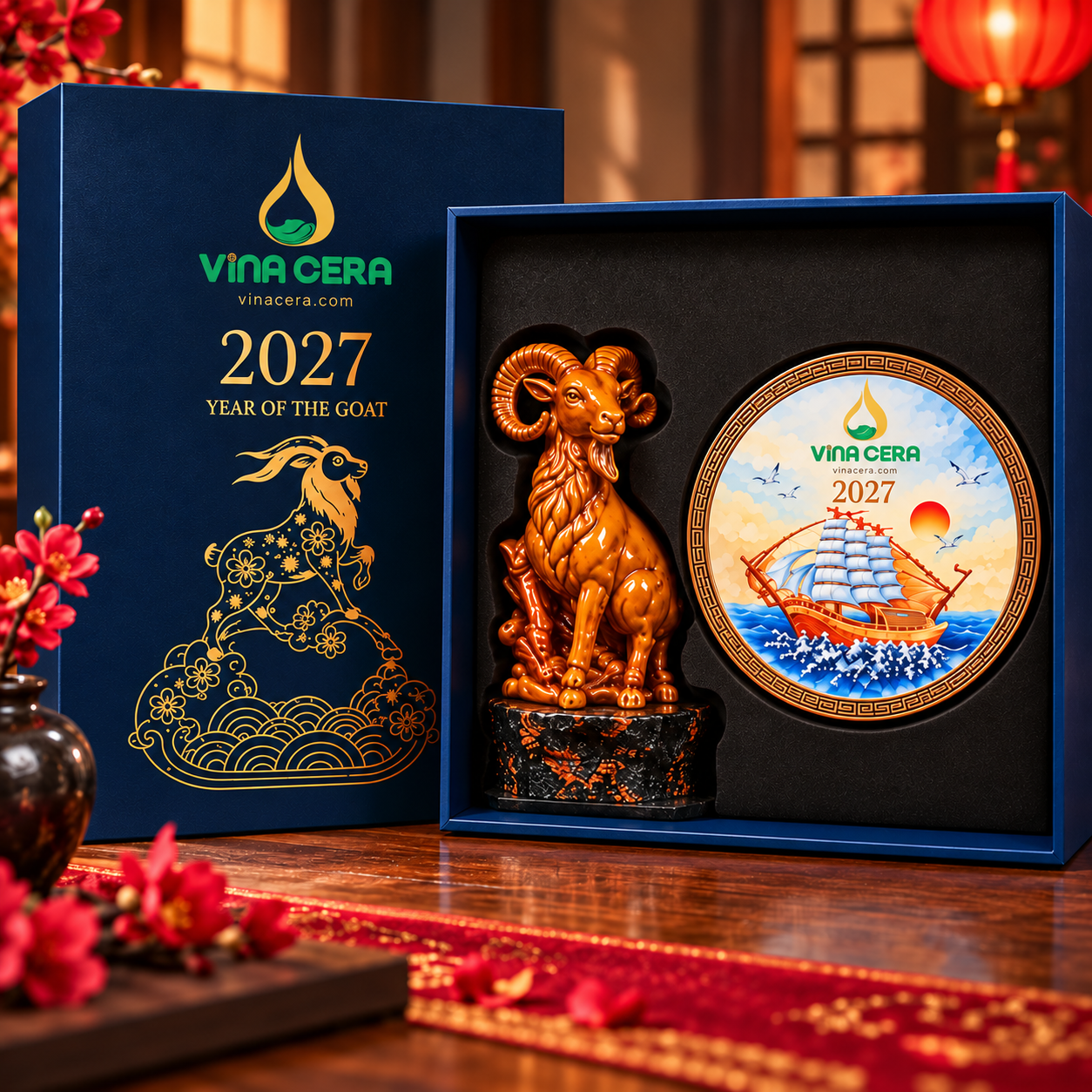 giftset-tuong-de-2027-kem-dia-bieu-trung-trong-hop-qua-doanh-nghiep Giftset Tượng Dê 2027 Kèm Đĩa Biểu Trưng Doanh Nghiệp