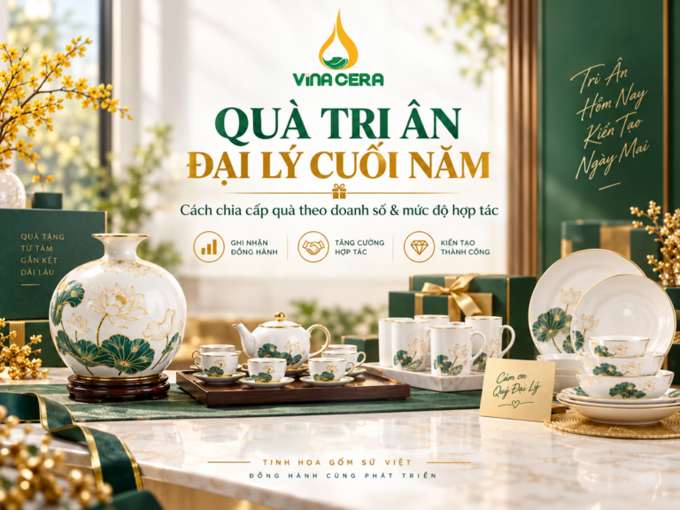 Quà Tri Ân Đại Lý Cuối Năm: Cách Chia Cấp Quà Theo Doanh Số & Mức Độ Hợp Tác