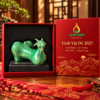 Tượng Dê Men Xanh Gốm Sứ Để Bàn 2027 Tượng Dê Men Xanh Gốm Sứ Để Bàn 2027